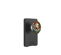Green Christmas Accessories For Women Golden Retriever Dog PopSockets PopWallet per MagSafe