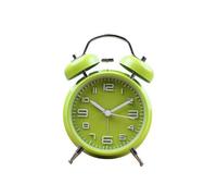 (Green) Classical Retro Twin Bell Alarm Clock With Backlight