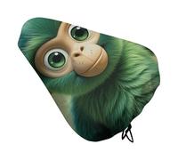 Green Clever Monkey - Coprisedile per bicicletta con coulisse, impermeabile, protegge dal sole e dalla polvere, unisex, per mountain bike