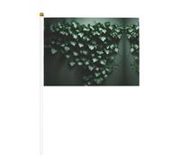 Green Creeper - Bandiera palmare con grafica, 14 x 20,8 cm, adatta per feste, eventi sportivi, celebrazioni