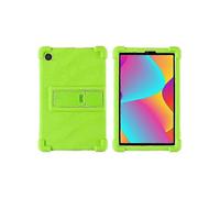 (Green) Custodia per tablet TCL Tab 8 4G con supporto regolabile e cover protettiva in silicone anti-caduta.