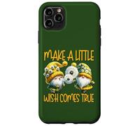 Green Dandelion Make A Little Wish Gnome Graphic For Summer Custodia per iPhone 11 Pro Max
