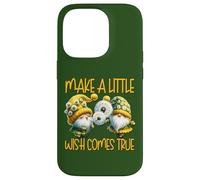 Green Dandelion Make A Little Wish Gnome Graphic For Summer Custodia per iPhone 14 Pro