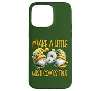 Green Dandelion Make A Little Wish Gnome Graphic For Summer Custodia per iPhone 15 Pro Max