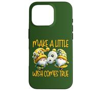 Green Dandelion Make A Little Wish Gnome Graphic For Summer Custodia per iPhone 16 Pro