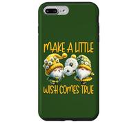 Green Dandelion Make A Little Wish Gnome Graphic For Summer Custodia per iPhone 7 Plus/8 Plus