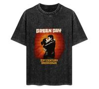 Green Day 21 St Century Breakdown Album Mens T-Shirt Black Unisex Top Tee L