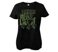 Green Day 21st Century Breakdown Maglietta Donna Verde Ufficiale Licenziata