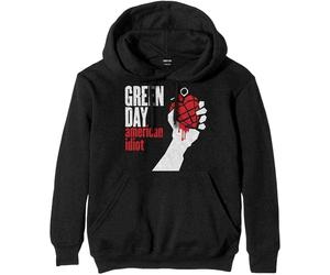 Green Day American Idiot Black M Felpa con cappuccio