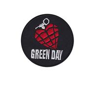 Green Day American Idiot Round Distintivo Ricamato Applicazioni Il Ferro Sulla Toppa Patch Accessorio