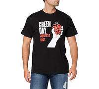 Green Day - American Idiot, T-shirt da uomo, Nero (black), S