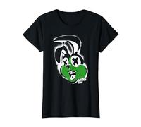 Green Day Awesome Bunny Maglietta, Donna, Nero, 3XL