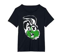 Green Day Awesome Bunny Maglietta, Donna Plus-Size, Nero, 6X