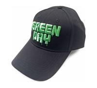 Green Day Cappello Logo Ricamate Baseball Licenza Ufficiale Rockoff GDCAP01B