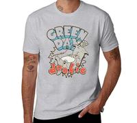 Green | Day | Dookie | Longview Band Logo,Maglietta Uomo, Stile grigio, L