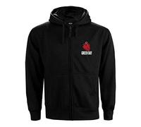 Green Day - Felpa # S Unisex Black # American Idiot
