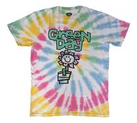 Green Day Flower Pot autorizzato Uomo maglietta