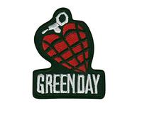 Green Day Heart Bomb Distintivo Ricamato Applicazioni Il Ferro Sulla Toppa Patch Accessorio