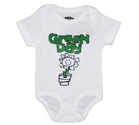 Green Day Kids Baby Grow: Flower Pot - 18 - 24 Months - White
