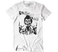 Green Day Licenza Ufficiale Billy Joe Zombie T-Shirt da Uomo (Bianca), X-Large