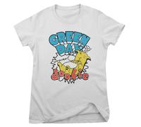 Green Day - Longview Dookie T-Shirt Donna Licenza Ufficiale Verde