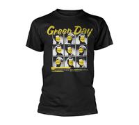 Green Day Men's Nimrod Yearbook T-Shirt Black