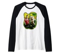 Green Day Neon Photo Maglia con Maniche Raglan