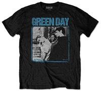 Green Day 'Photo Block' (Black) T-Shirt (x-Large)