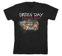 Green Day Revolution Radio Rock Music Punk Tee T-Shirt Black L
