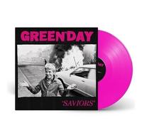 Green Day Saviors Tower Records Limited esclusivo vinile rosa fluo