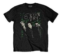Green Day - T-Shirt # L Unisex Black # Green Lean