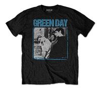 Green Day - T-Shirt # L Unisex Black # Photo Block