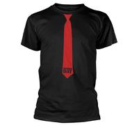 Green Day 'Tie' (Nero) T-Shirt - NUOVO E UFFICIALE