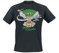 Green Day Welcome To Paradise Unisex T-Shirt Nero 100% Cotone Regular