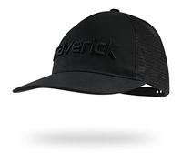 GREEN DEVIL Maverick-Air Series - Berretto di sicurezza con protezione anti-shock ABS, leggero, traspirante, in stile baseball, colore: Nero