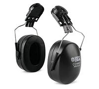 GREEN DEVIL Paraorecchie con SNR 32 dB pieghevole paraorecchie passivo per tiro, macchina da costruzione, lavoro, protezione dal rumore professionale, cuffie regolabili, Sicurezza: nero, Taglia unica