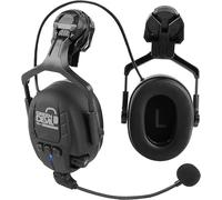 GREEN DEVIL Shield LD: Protezione dell'udito attiva con tecnologia Bluetooth 5.3, microfono integrato EN352, SNR 32 dB per falciatura e rumore intenso, Accessori