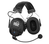 GREEN DEVIL Shield LD Protezione dell'udito attiva, protezione dell'udito elettronica con tecnologia Bluetooth 5.3, microfono integrato, conforme alla norma EN352, SNR 32 dB, per falciatura e