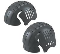 GREEN DEVIL Universal Safety Bump Cap Insert Hard Shell ABS Rigido Traspirante Leggero Anti Shock Si adatta a qualsiasi cappello da baseball o hardhats (grigio 3 pezzi)