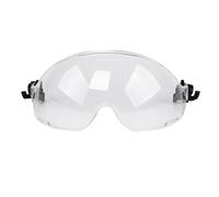 GREEN DEVIL Visiera di ricambio trasparente per Mervex Vent, visiera protettiva trasparente per casco di sicurezza, protezione per gli occhi secondo EN166:2001, paraspruzzi anti-appannamento per