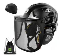 GREEN DEVIL Voltek Forest Air Casco protettivo per lavori forestali in ABS, per lavori di lavoro elevati, certificazione EN12492, superato EN397, assorbimento degli urti e resistenza alla penetrazione