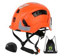 GREEN DEVIL Voltek Vent Air, casco industriale per adulti, con certificazione EN12492, resistenza agli urti e alla penetrazione EN397, test con protezione multipla su tutti i lati