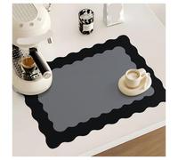 Green Dish Dryi Mat Kitchen Absorbent Countertop For Coffee Maker Home Decor(Color 2,40x50cm)