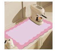 Green Dish Dryi Mat Kitchen Absorbent Countertop For Coffee Maker Home Decor(Color 3,30x40cm)