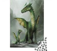 Green DragoVersioni Piccole e GrandiPuzzle 1000 Pezzi Per Adulti, Giochi EduGattoivi38x26cm/1000pcs