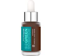 Green Edition: Maybelline New York Olio Viso Colorato Green Edition, Per Copertura Naturale e Modulabile, Adatto a Tutti i Tipi di Pelle, Arricchito con Olio di Jojoba e Marula, 84% di Ingredienti di Origine Naturale, Tonalità:100