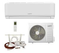 Green Electric Plus Climatizzatore Condizionatore Mono Split 12000 BTU WiFi Efficienza Energetica A++/A+ 3.5 kW R32 con Kit Installazione 5 Metri, Unità Interna e Unità Esterna