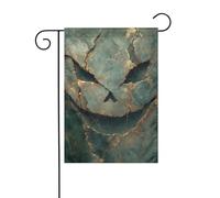 Green Evil In Luxury Light Dark Green Marble Garden Flag 30x45cm verticale double face fattoria vacanze decorazioni esterne bandiera cortile