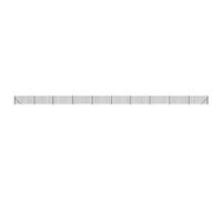 Green Fence Mesh with Ground Flange 0,8 x 25 m - Durable Garden Barrier, ideale per Landscaping & Pet Enclosures - Facile installazione, resistente alle intemperie