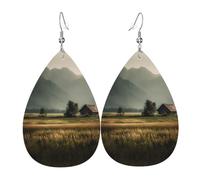 Green Fields Orecchini Divertenti Orecchini In Pelle Moda Pendenti Per Carnevale Decorazioni Feste